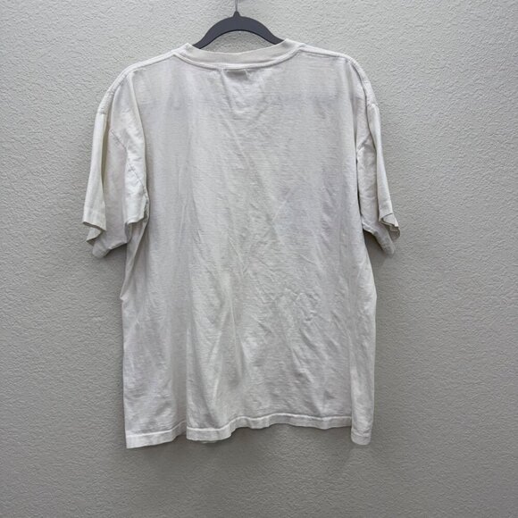 VTG Ritz Mickey Mouse Single Stitch White Graphic Short Sleeve Shirt Mens Large - Picture 6 of 6